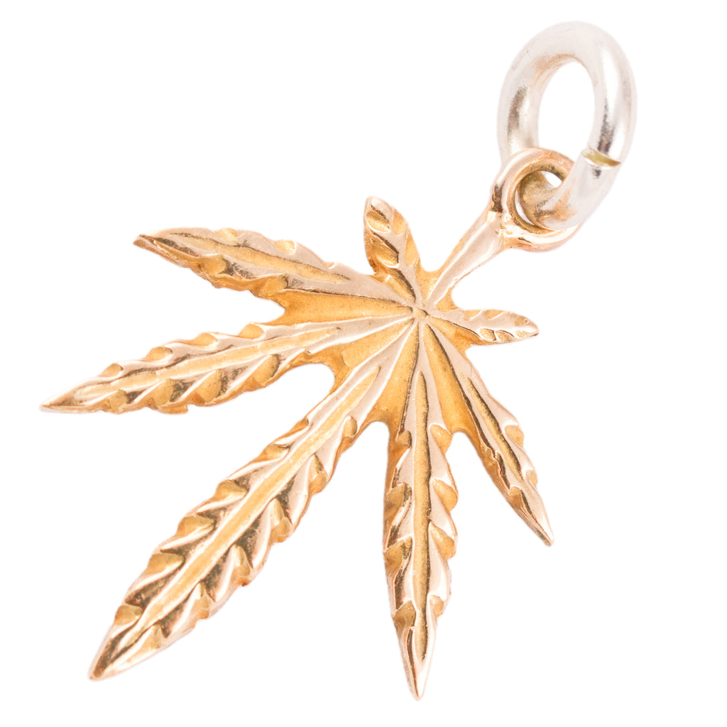 Gold Grass Pendant (S) #00104