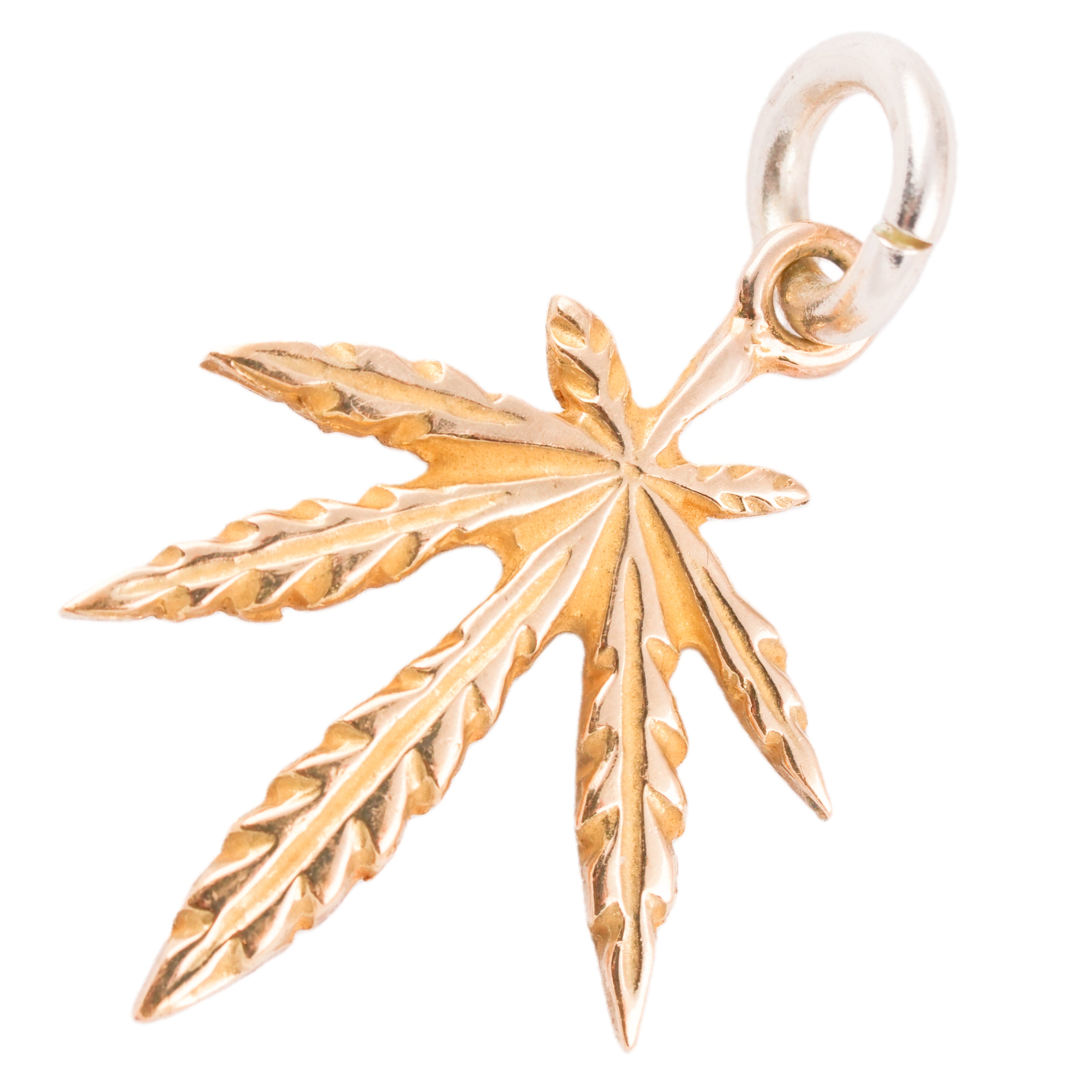 Gold Grass Pendant (S) #00104