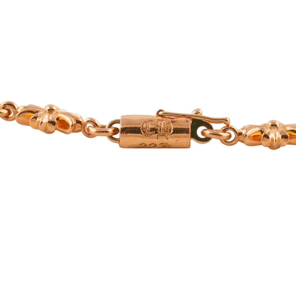 22k Tiny E CH Plus Link Bracelet (11 Link 6.5inch)