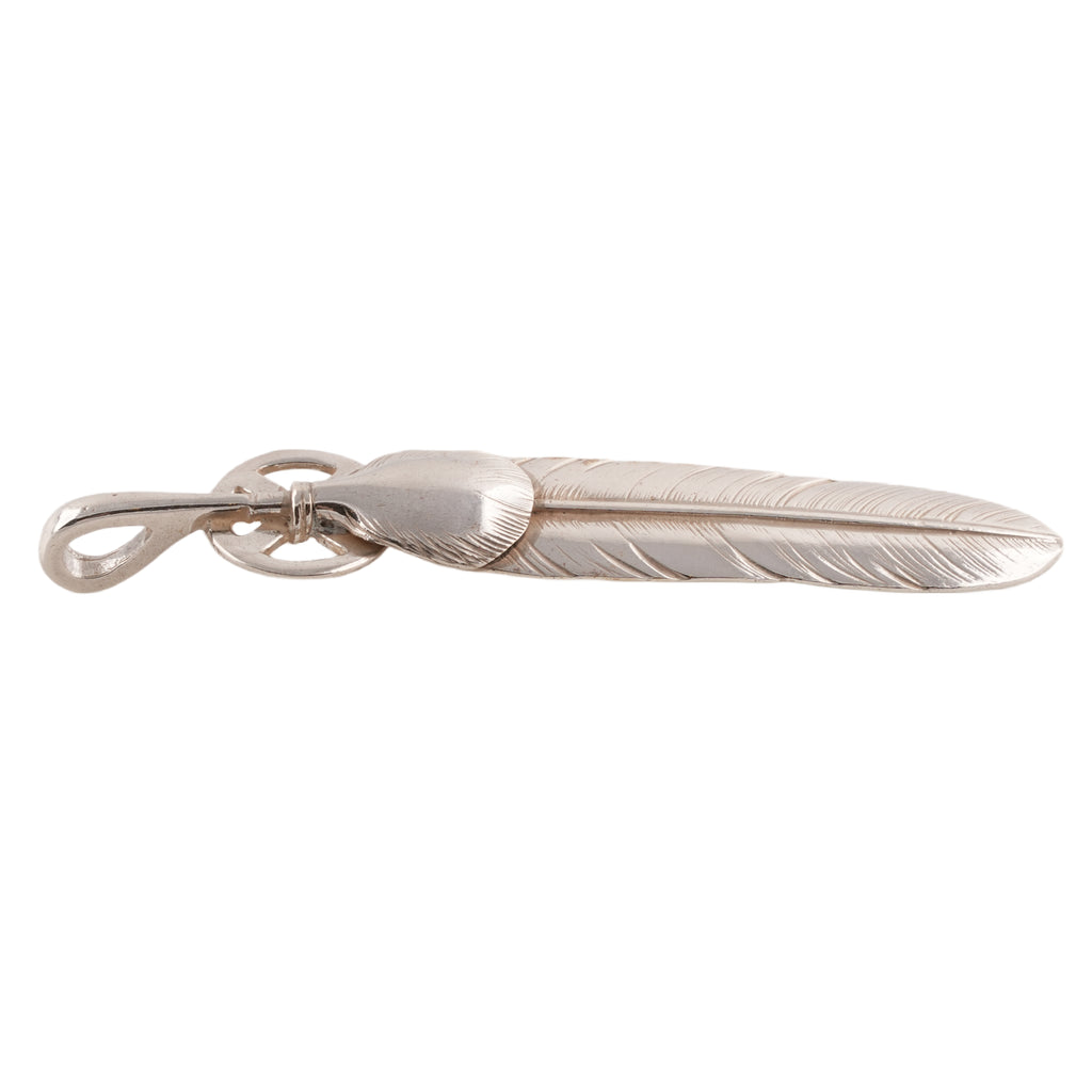 Heart Wheel Silver Feather (L) #00548