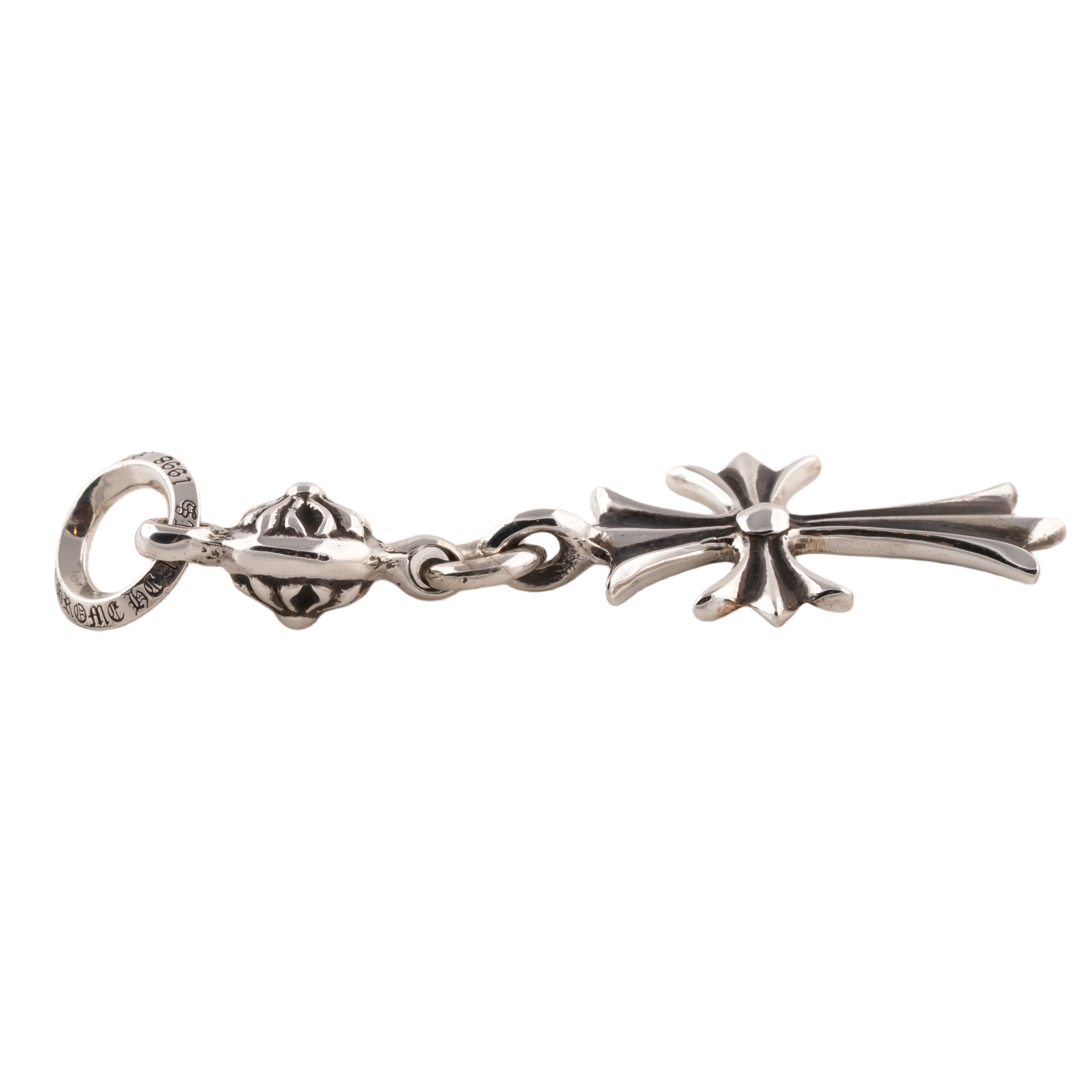 1 Ball Tiny CH Cross Charm #00498