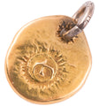 Eagle-in-Sun Gold Medallion Pendant (L) — Goro's