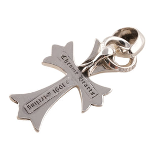 Small CH Cross Pendant With Bale #00272