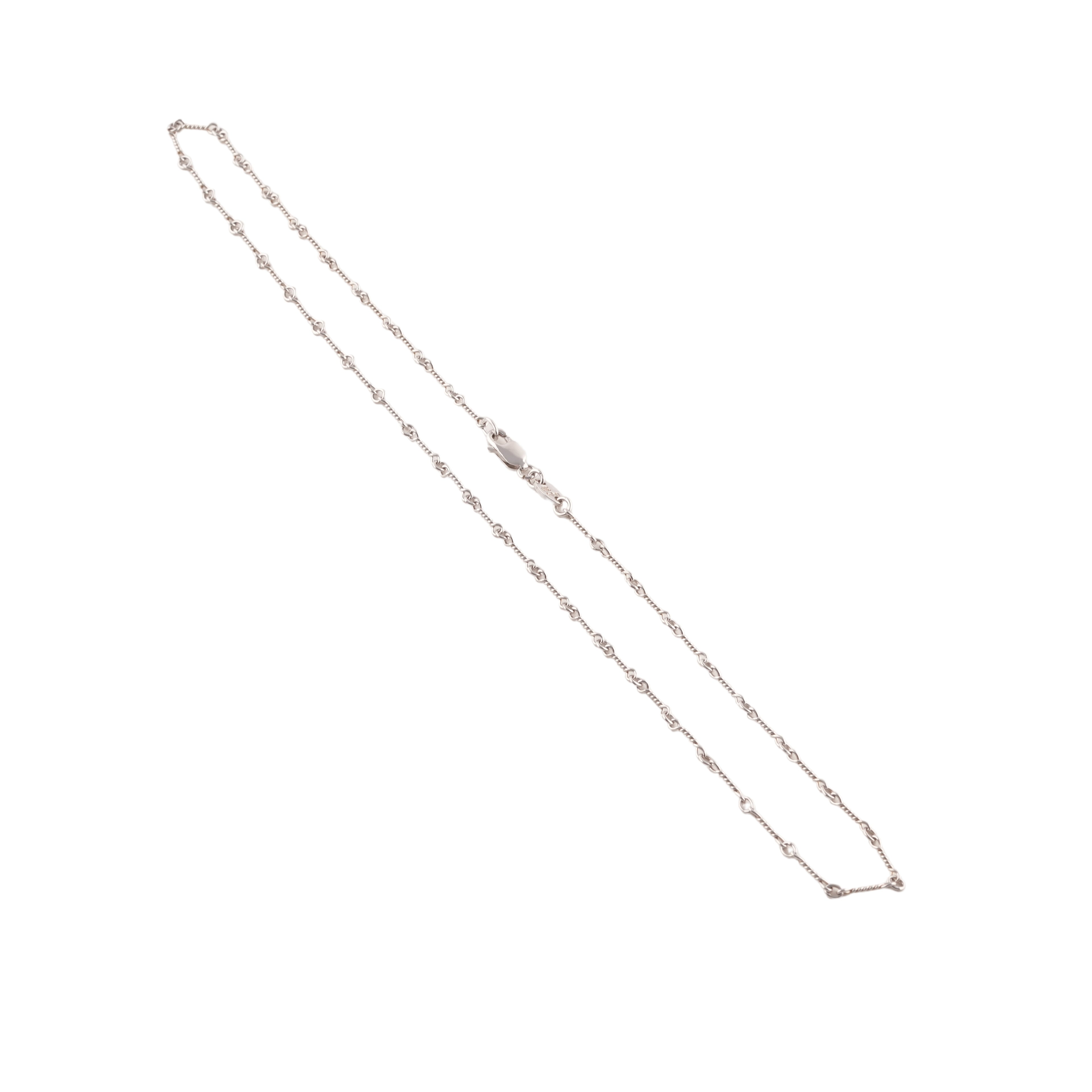 18k Twist Chain Necklace (16inch)