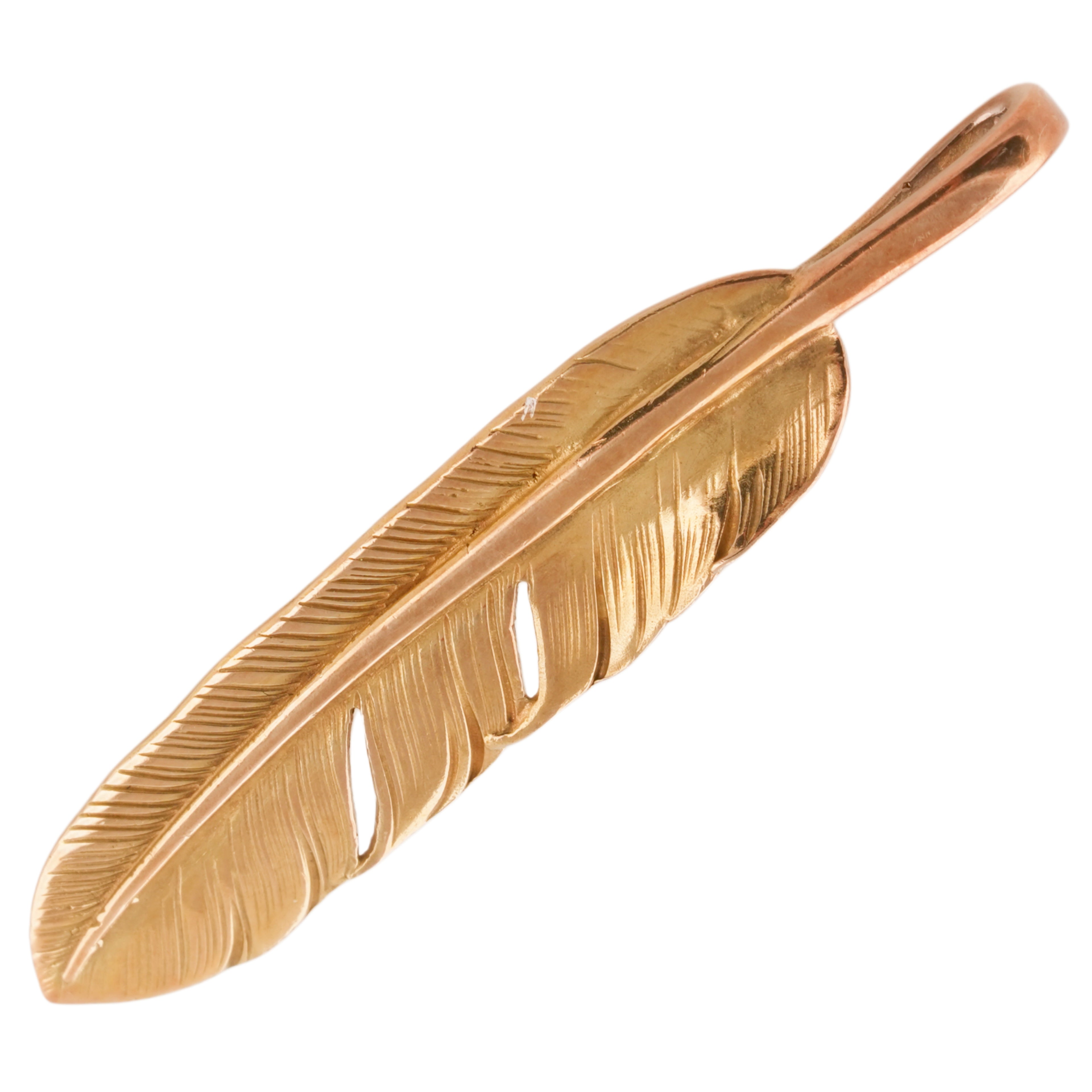 Gold Feather (Left)(L)