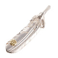Claw Silver Feather w/ Gold Stamp (Right)(XL) — Goro's