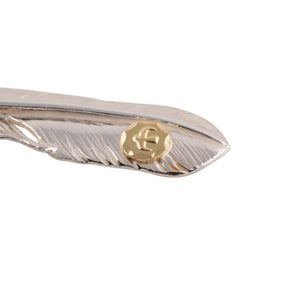 Claw Silver Feather w/ Gold Stamp (Right)(XL)