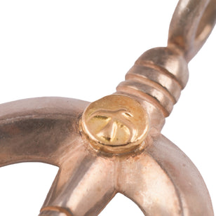 Gold Stamp Silver Naja Pendant (Long)(S)