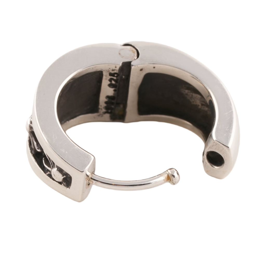 Narrow V CHX Hoop Earring