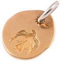 Eagle-in-Sun Gold Medallion Pendant (L) — Goro's