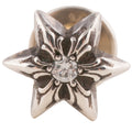 Diamond 6-Point Star Stud Earring — Chrome Hearts