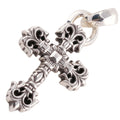 XS Filigree Cross Pendant With Bale — Chrome Hearts
