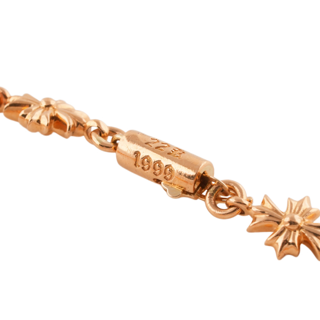 22k Tiny E CH Plus Link Bracelet (11 Link 6.5inch)