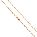 22k Twist Chain Necklace (24inch) — Chrome Hearts