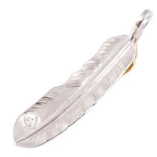 Gold Top Silver Feather (Left)(XL)