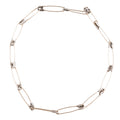 Chain of Safety Pin Necklace (16inch) — Chrome Hearts