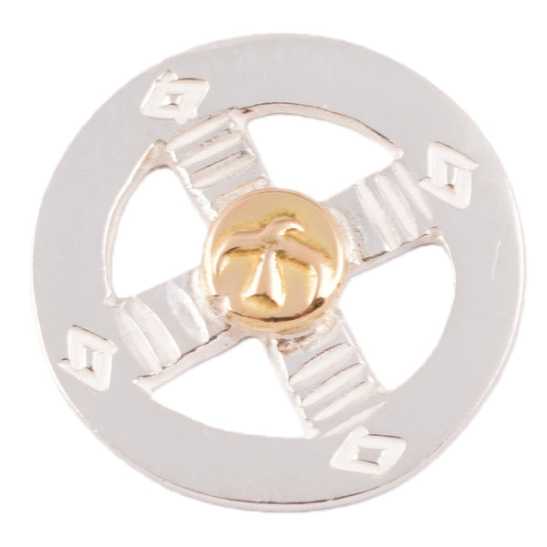 Gold Eagle Stamp Silver Wheel