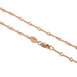 22k Twist Chain Necklace (24inch) #00472